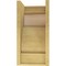 Ekena Millwork 9"W x 9"D x 18"H Wide Mayflower Rough Cedar Woodgrain TimberThane Corbel, Primed Tan CORUR09X09X18MAYRCPR - alternate 2